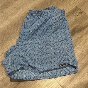 Patagonia Blue Patterned Shorts